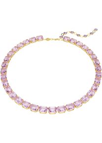 Swarovski Damen Collier "Schmuck Geschenk Millenia Tennis Halskette, 5705754", Metall, L: 43cm B: 8mm, bunt, Metall, B:8mm, Halsketten, mit Swarovski