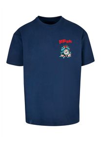 Merchcode Herren T-Shirt "Merchcode Herren ALARM CLOCK Comic Heavy Oversized Tee", blau, casual, Gr. XL, bedruckt, 100% Baumwolle, Shirts