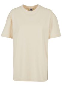 Urban Classics Herren T-Shirt "Urban Classics Damen Ladies Oversized Boyfriend Tee", beige, casual, Gr. 4XL, unifarben, 100% Baumwolle, Shirts