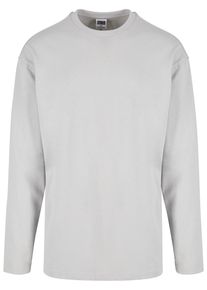 Urban Classics Herren Longsleeve "Urban Classics Herren Oversized Open Edge Longsleeve", grau, klassisch, Gr. M, unifarben, 100% Baumwolle, Shirts