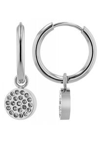 Adelia´s ADELIA ́S Damen Paar Ohrhänger, Damen, Edelstahl, silber, Edelstahl, Ohrringe