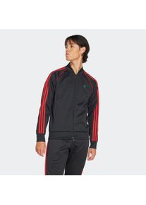Herren Trainingsjacke "SST TT", rot, sportlich, Gr. S, adidas originals, Obermaterial: 70% Polyester, 30% Baumwolle, Jacken, Superstar, Retro Look,