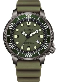 Citizen Taucheruhr "Promaster Eco-Drive Diver", grün, Armbanduhren, Armbanduhr, Herrenuhr, Damenuhr, Solar, bis 20 bar wasserdicht
