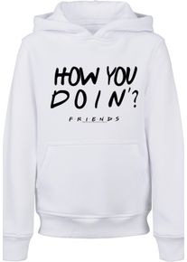 F4NT4STIC Jungen Hoodie "F4NT4STIC Kinder", weiß, Gr. 110, unifarben, 65% Baumwolle, 35% Polyester, Sweatshirts