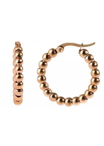 Adelia´s ADELIA ́S Damen Paar Creolen "Neuheit 2025 - Damen Creolen aus poliertem Edelstahl Ø 20 mm", Damen, Edelstahl, gold, Edelstahl, Ohrringe