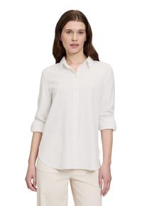 BETTY & CO BETTY & CO Damen Kurzarmbluse "Betty & Co Leinenbluse langarm", weiß, casual, Gr. 44, Obermaterial: 55% Leinen, 45% Viskose., Blusen