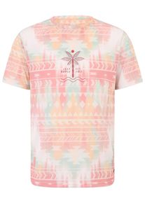 Just Rhyse Herren Kurzarmshirt "Just Rhyse Herren Just Rhyse Pocosol T-Shirt", bunt, casual, Gr. L, bedruckt, 100% Polyester, Shirts