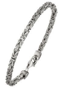 Jobo Damen Armband, Silber 925 (Sterlingsilber), silber, Silber 925 (Sterlingsilber), Armbänder, Königsarmband 925 Silber 3,1 mm 21 cm