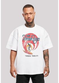 F4NT4STIC Herren T-Shirt "The Beach Boys Surfer '83 Vintage", weiß, casual, Gr. S, Obermaterial: 100% Baumwolle, Shirts, Premium Qualität
