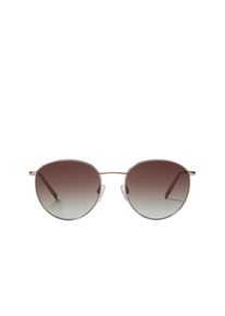 Marc O'Polo MARC O'POLO Damen Sonnenbrille "mit Metallrahmen", gold, unifarben, Brillen