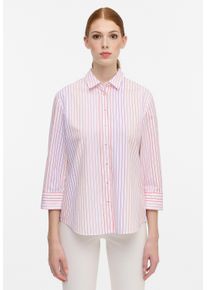 Eterna Damen Hemdbluse "REGULAR FIT", pink, klassisch, Gr. 40, 70% cotton, 30% Lyocell, Blusen, EASY IRON (bügelleicht)