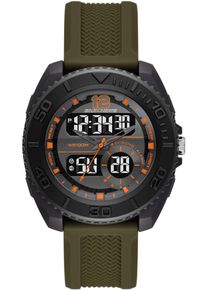 Skechers Herren Chronograph "GREENCRAIG", grün, Armbanduhren, Quarzuhr, Armbanduhr, Herrenuhr, Silikonarmband, digital, analog