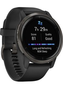 Garmin Smartwatch "Venu 2", schwarz, Smartwatches, 25 vorinstallierten Sport-Apps