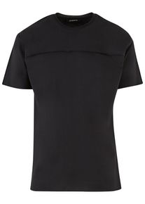 2Y STUDIOS Herren T-Shirt "2Y Studios Herren 2Y Basic Oversized T-Shirt", schwarz, casual, Gr. S, unifarben, 100% Baumwolle, Shirts