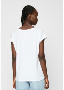 Merchcode Herren Kurzarmshirt "Merchcode Damen Ladies Girl Floating Away T-Shirt", weiß, casual, Gr. L, unifarben, 100% Baumwolle, Shirts
