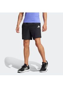 Herren Shorts "GYM+ SHORT", schwarz, sportlich, Gr. S, adidas Performance, Obermaterial: 87% Polyester, 13% Elasthan, Hosen