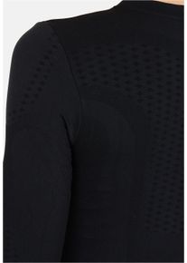 WHISTLER Damen Funktionsshirt "Mall", schwarz, sportlich, Gr. L, unifarben, 92% Polyamid, 8% Elasthan, Shirts, mit Langarmshirt und Tights
