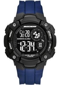 Skechers Herren Chronograph "WESTLAWN", blau, Armbanduhren, Quarzuhr, Armbanduhr, Herrenuhr, digital, Tag, Wochentag