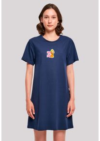 F4NT4STIC Damen Shirtkleid "Wickie Know Your Power", blau, casual, Gr. M, Obermaterial: 100% Baumwolle, Kleider, Premium Qualität, Nostalgie,
