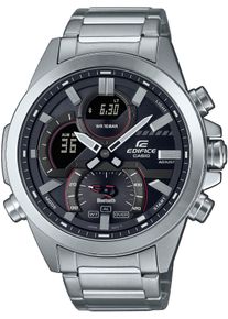 CASIO EDIFICE Smartwatch, silber, Smartwatches, Armbanduhr, Herrenuhr, Bluetooth, Stoppfunktion, Weltzeit, digital
