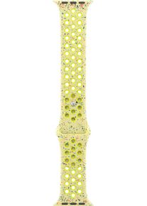 Apple Smartwatch-Armband "Nike Sportarmband", 15-20cm, Apple Watch Modelle 38mm / 40mm / 41mm / M/L, gelb, Uhrenarmbänder