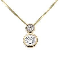 Firetti Damen Ketten-Anhänger "Schmuck Geschenk Gold 333 Halsschmuck Anhänger für Halskette", Gelbgold 333, 0,85 g, gelb, Gelbgold 333,