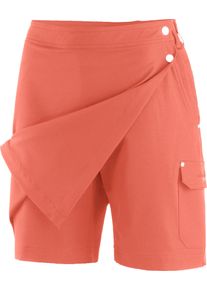 LPO Damen 2-in-1-Shorts "GRANBY LPO II SKORT & Short Rock", orange, Gr. 36, 97% Polyester; 3% Elastan mit Membran, Hosen, Schnelltrocknend und
