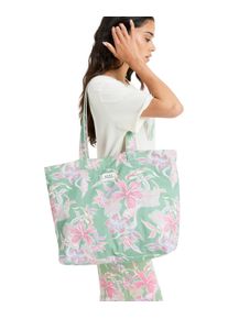 Roxy Damen Strandtasche "Hibiscus Island"basil kartofeel apparel, Baumwolle, Taschen
