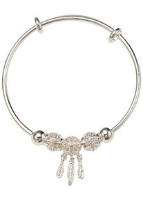 Firetti Damen Armreif "Schmuck Geschenk Edelstahl Armschmuck Armkette", Edelstahl, silber, Edelstahl, Armbänder, Made in Germany