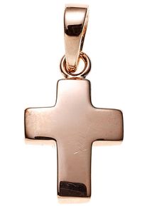 Jobo Damen Kreuz-Anhänger "Anhänger Kreuz", Silber 925 (Sterlingsilber), rosa, Silber 925 (Sterlingsilber), Schmuckanhänger, 925 Silber roségold