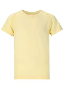 Endurance Herren Funktionsshirt "Halen Jr.", gelb, sportlich, Gr. 128, unifarben, 62% Polyamid, 38% Polyester, Shirts, aus atmungsaktivem