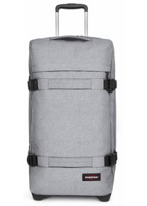 Eastpak Weichgepäck-Trolley "TRANSIT'R M", grau, Polyester, unifarben, Basic, Koffer, Reisegepäck Aufgabegepäck Reisekoffer mit TSA Schloss