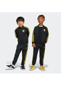 Kinder Trainingsanzug "SST TRACKSUIT", schwarz, sportlich, Gr. 104, adidas originals, Obermaterial: 100% Polyester, Sportanzüge