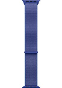 Apple Smartwatch-Armband "Sport Loop", 13-20cm, Apple Watch Modelle 38mm / 40mm / 41mm / 42mm, blau, Uhrenarmbänder