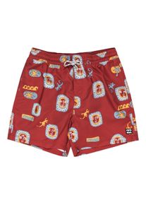Billabong Kinder Boardshorts "Vacay 14"", rot, Gr. 12, 100% Polyester, Hosen