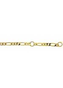 Adelia´s ADELIA ́S Damen Fußkette "Damen Goldschmuck 333 Gold Figaro Fußkettchen 25 cm", Gelbgold 333, gold, Gelbgold 333, Fußkettchen, 25 cm 333 Gold