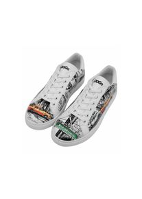 DOGO Damen Sneaker "Ace Sneakers Broadway Damen Sneaker / Female", Gr. 42, weiß, Lederimitat, casual, Schuhe, Vegan