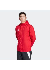 Herren Trainingsjacke "ENT22 AW JKT", rot, sportlich, Gr. L, adidas Performance, Obermaterial: 100% Polyester, Jacken