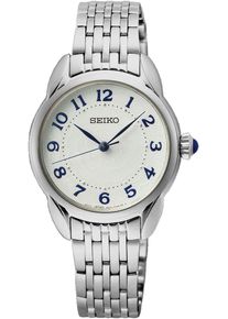 Seiko Damen Quarzuhr, silber, Armbanduhren, Armbanduhr, Damenuhr, Edelstahlarmband
