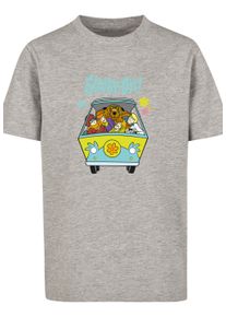 F4NT4STIC Jungen Kurzarmshirt "F4NT4STIC Kinder", grau, casual, Gr. 158, unifarben, 100% Baumwolle, Shirts