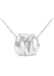 Calvin Klein Damen Kette mit Anhänger "ELEMENTAL, 35000638, 35000639", Edelstahl, L: 56cm B: 2mm, silber, Edelstahl, B:2mm, Halsketten