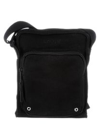 Levi's LEVI'S Damen Umhängetasche "SMALL NS ZIP CROSSBODY", schwarz, Baumwolle, Taschen