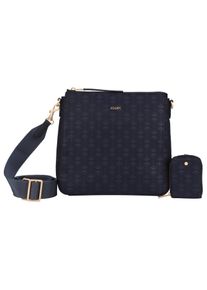 JOOP! JOOP Damen Schultertasche "collana tessuto jasmina shoulderbag mvz", blau, Nylon, Taschen