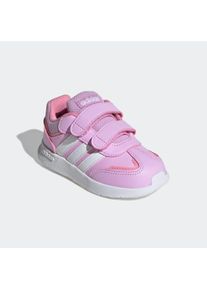 Klettschuh "TENSAUR SWITCH KIDS", adidas Sportswear, Gr. 23bliss lila, cloud weiß, bliss pink, Textil, Synthetik, sportlich, Schuhe, für Kinder