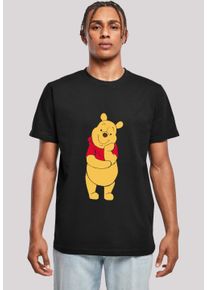 F4NT4STIC Herren T-Shirt "Disney Winnie The Pooh Classic", schwarz, casual, Gr. XXL, Obermaterial: 100% Baumwolle, Shirts, Herren,Premium