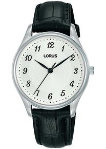 Lorus Damen Quarzuhr, schwarz, Armbanduhren, Armbanduhr, Damenuhr, Edelstahlarmband