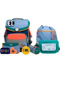 School-Mood Kinder Schulranzen "Timeless Pro", bunt, Polyester, Rucksäcke