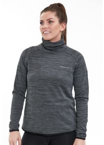 Endurance Herren Langarmshirt "Littao", schwarz, casual, Gr. 38, meliert, unifarben, 100% Polyester, Shirts, mit Quick Dry-Technologie