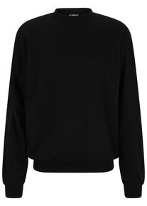 Urban Classics Herren Rundhalspullover "Urban Classics Light Terry Crew", schwarz, casual, Gr. XL, unifarben, 75% Baumwolle, 25% Polyester, Pullover