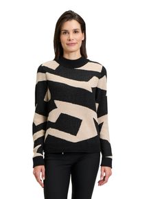 Betty Barclay Damen Strickpullover "Betty Barclay Strickpullover mit Jacquard", beige, casual, Gr. 42, Strick, Obermaterial: 43% Polyester, 34%